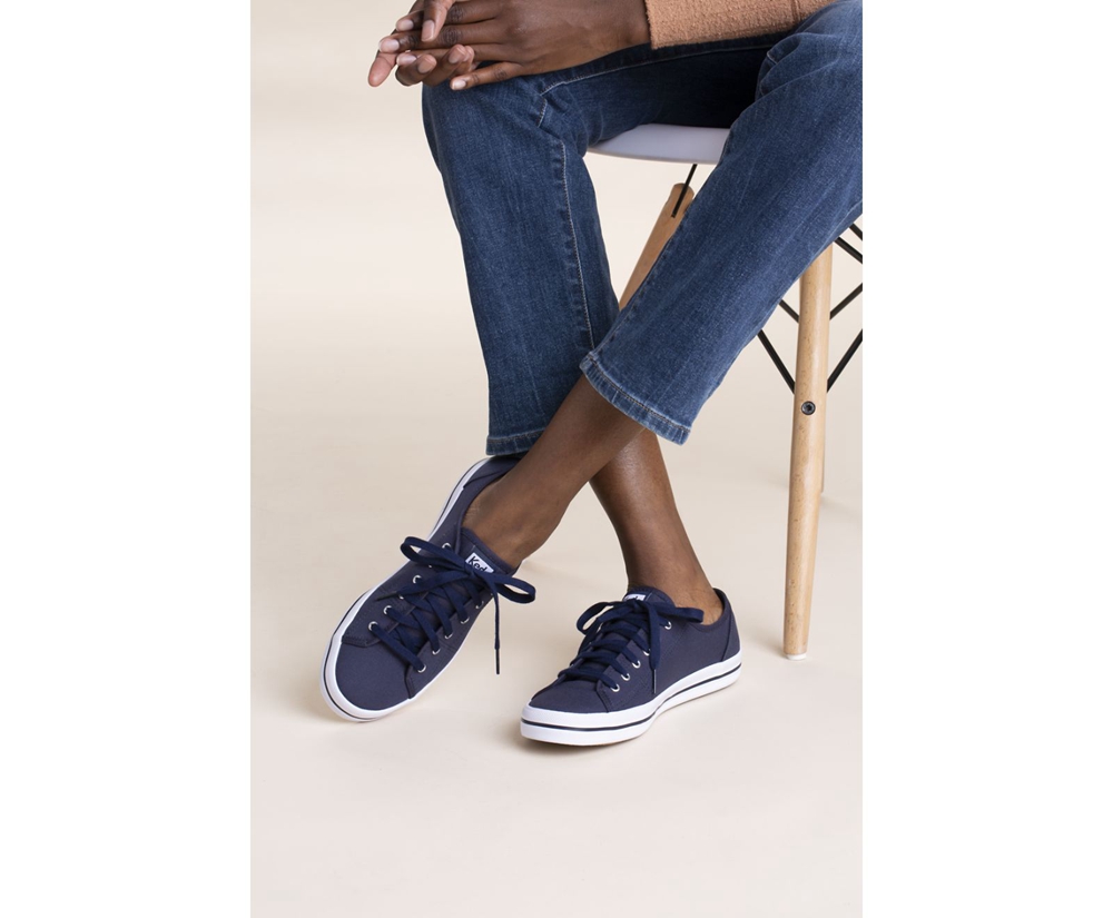 Keds Sneaker Damen Navy - Washable Kickstart - GXU-378650